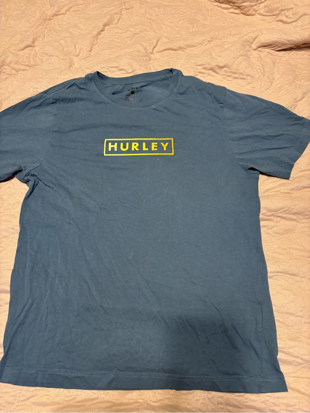 Hurley Men’s Crew Neck T-Shirt in Slate Blue-Grey #8
